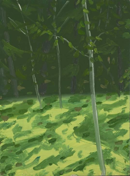 Alex Katz "Young Trees, 1989" Offset Lithograph (1 of 1)