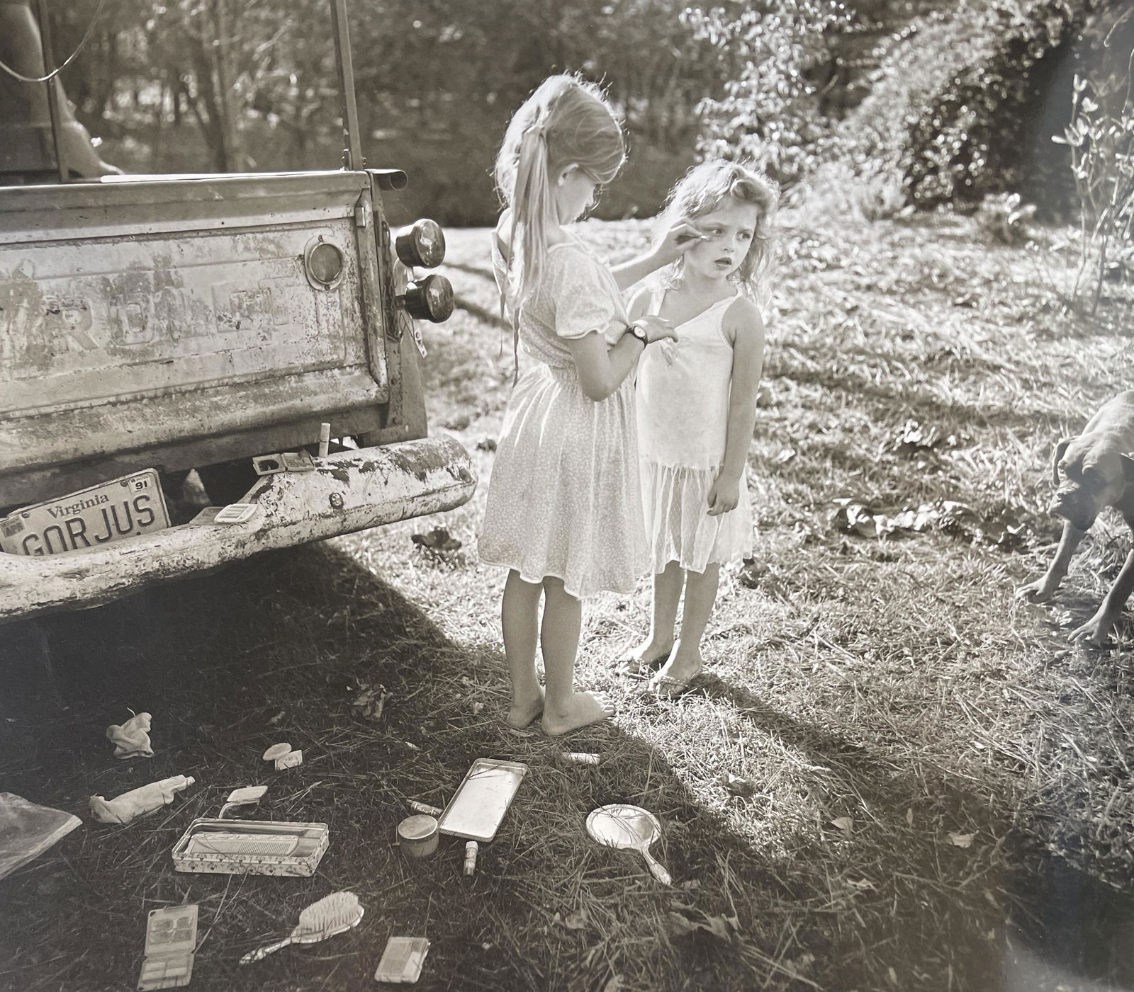 Sally Mann â€œGorjus, 1989â€ Print: Sally Mann â€œGorjus, 1989â€ Print. Measures (approx): 8.25 x 9.75. Mounted to archival quality paper. Verso is blank. Printed circa 1990â€™s.