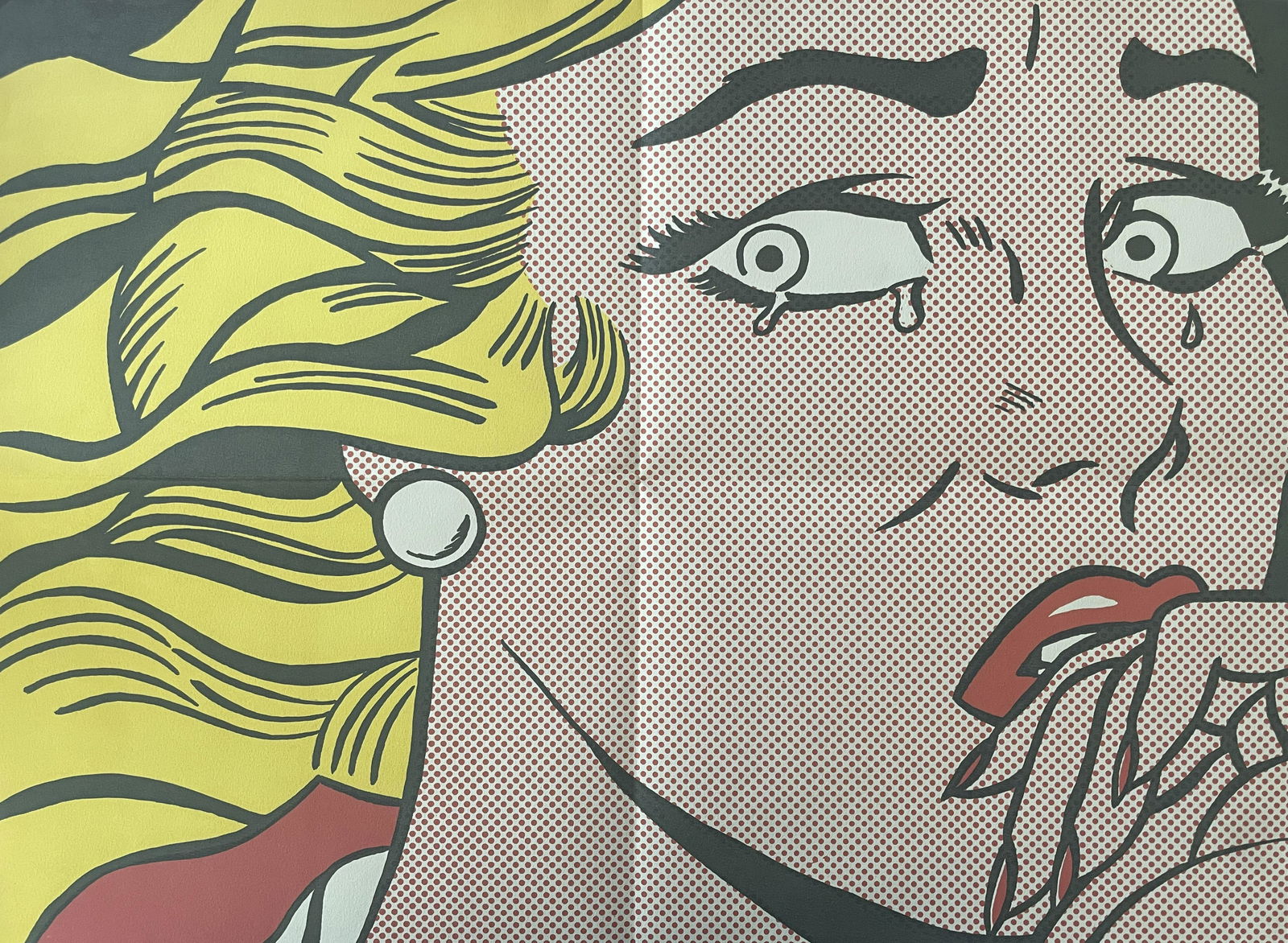 Roy Lichtenstein "Crying Girl" Mailer, 1963 (1 of 8)