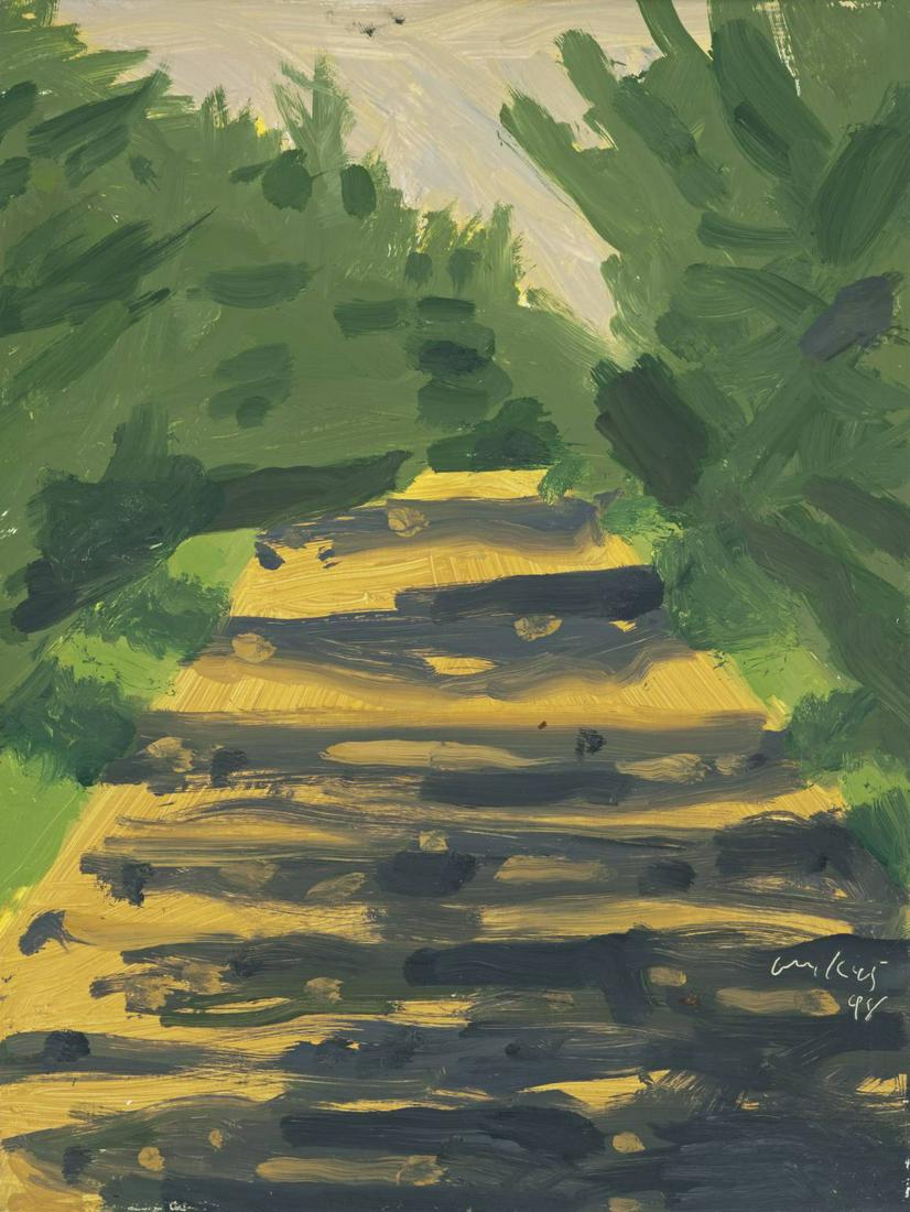 Alex Katz "Road, 1998" Offset Lithograph (1 of 1)