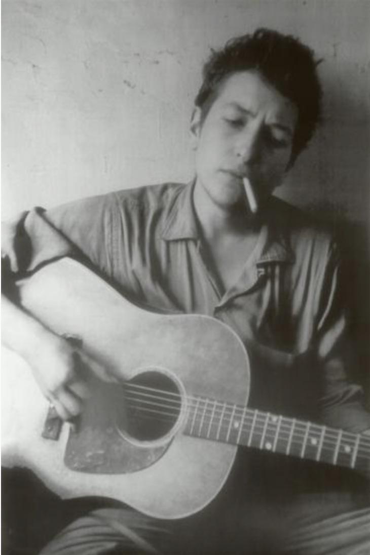 Bob Dylan Print: Bob Dylan Print. Measures (approx): 22 x 35. Verso is blank.