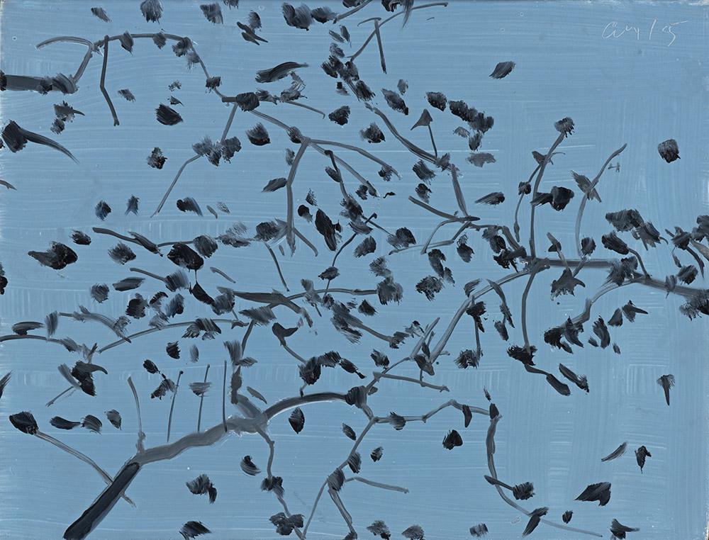 Alex Katz "3 PM, November, 1997" Offset Lithograph (1 of 1)