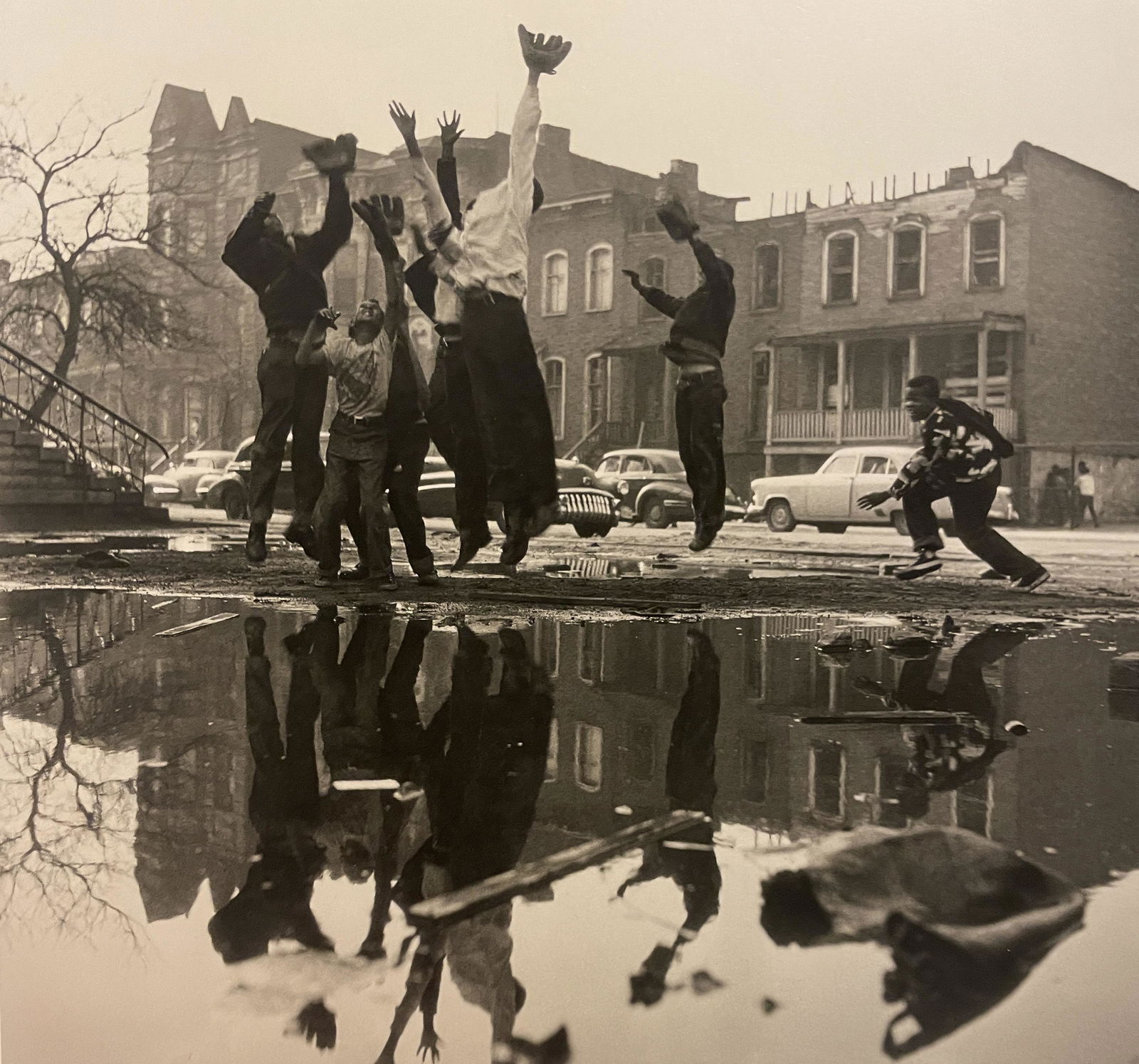 Gordon Parks â€œBaseball Glovesâ€ Print: Gordon Parks â€œBaseball Glovesâ€ Print. Measures (approx): 6.75 x 7. Mounted to archival quality paper. Verso is blank.