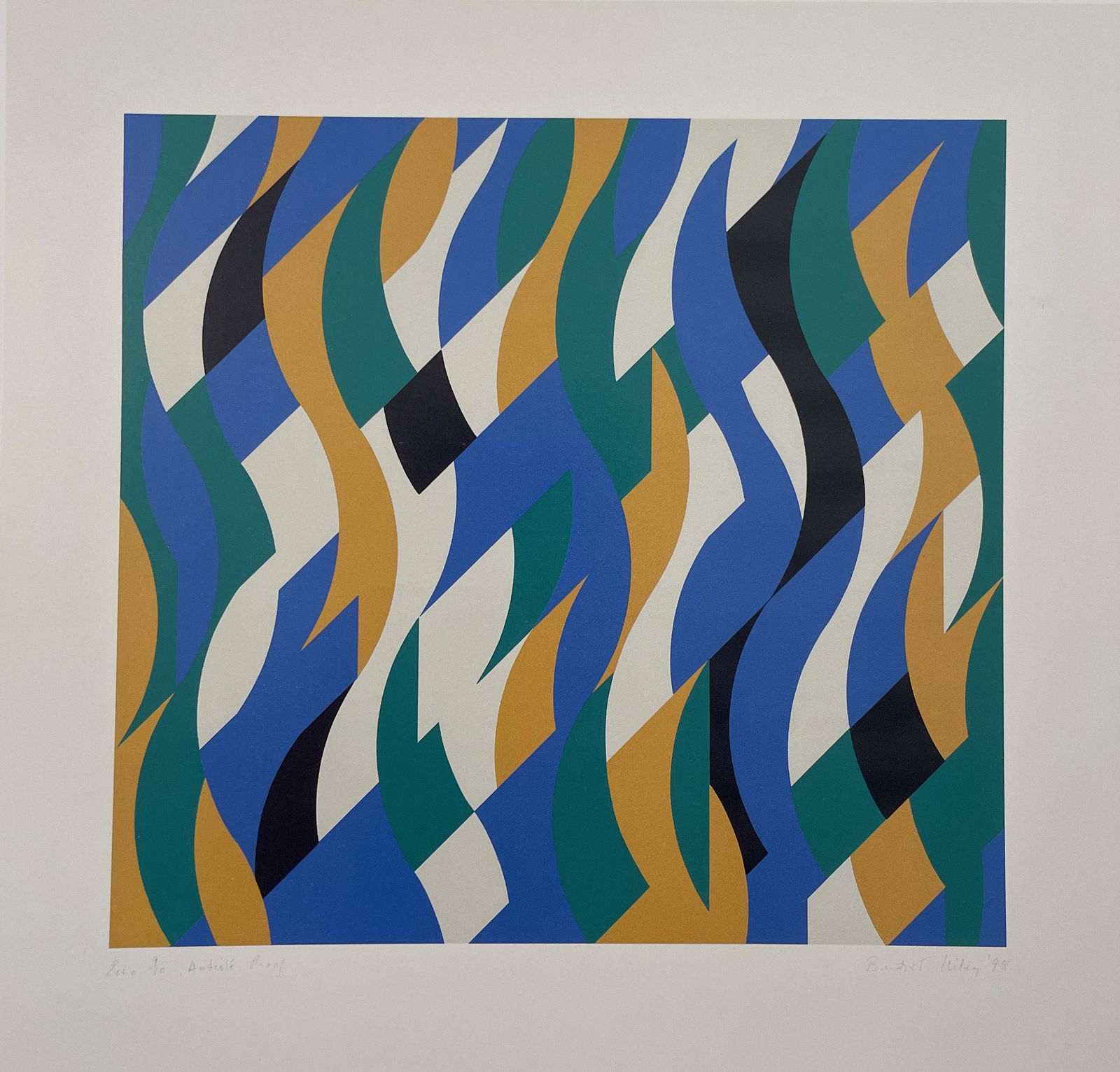 Bridget Riley - Echo, 1998 (1 of 3)