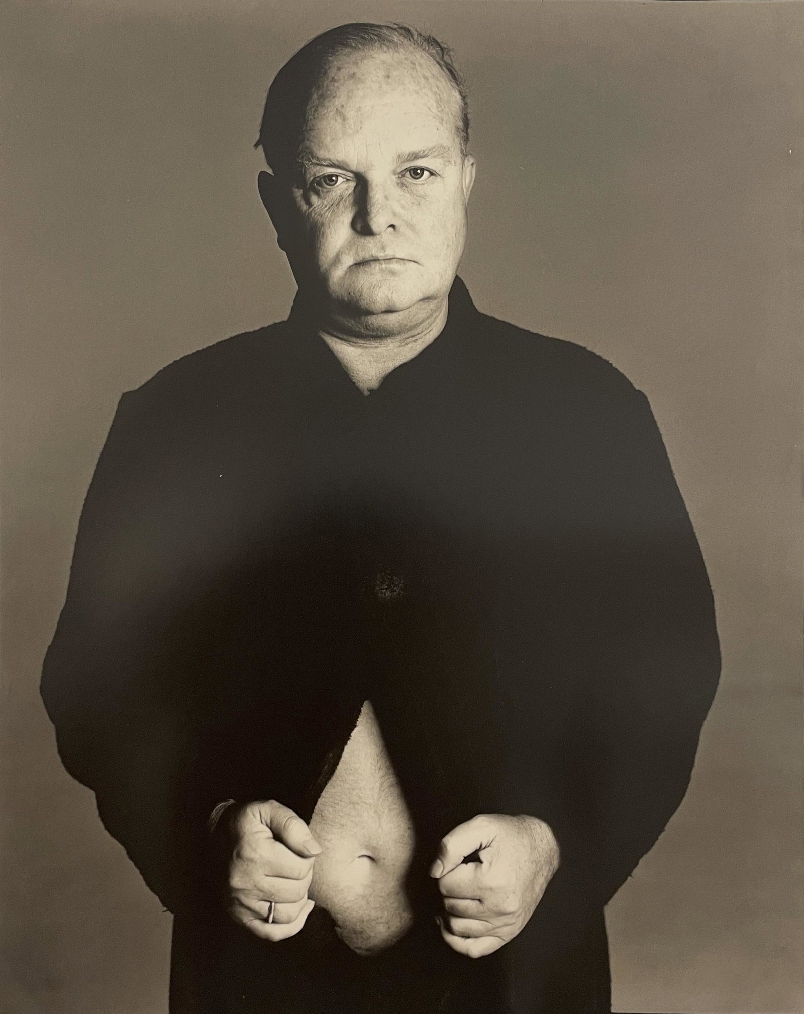 Richard Avedon - Truman Capote: RICHARD AVEDON (1923-2004) Truman Capote, writer, New York City Print in Colors 9 1/2" x 12" Mounted to Archival Quality Paper. Verso is blank
