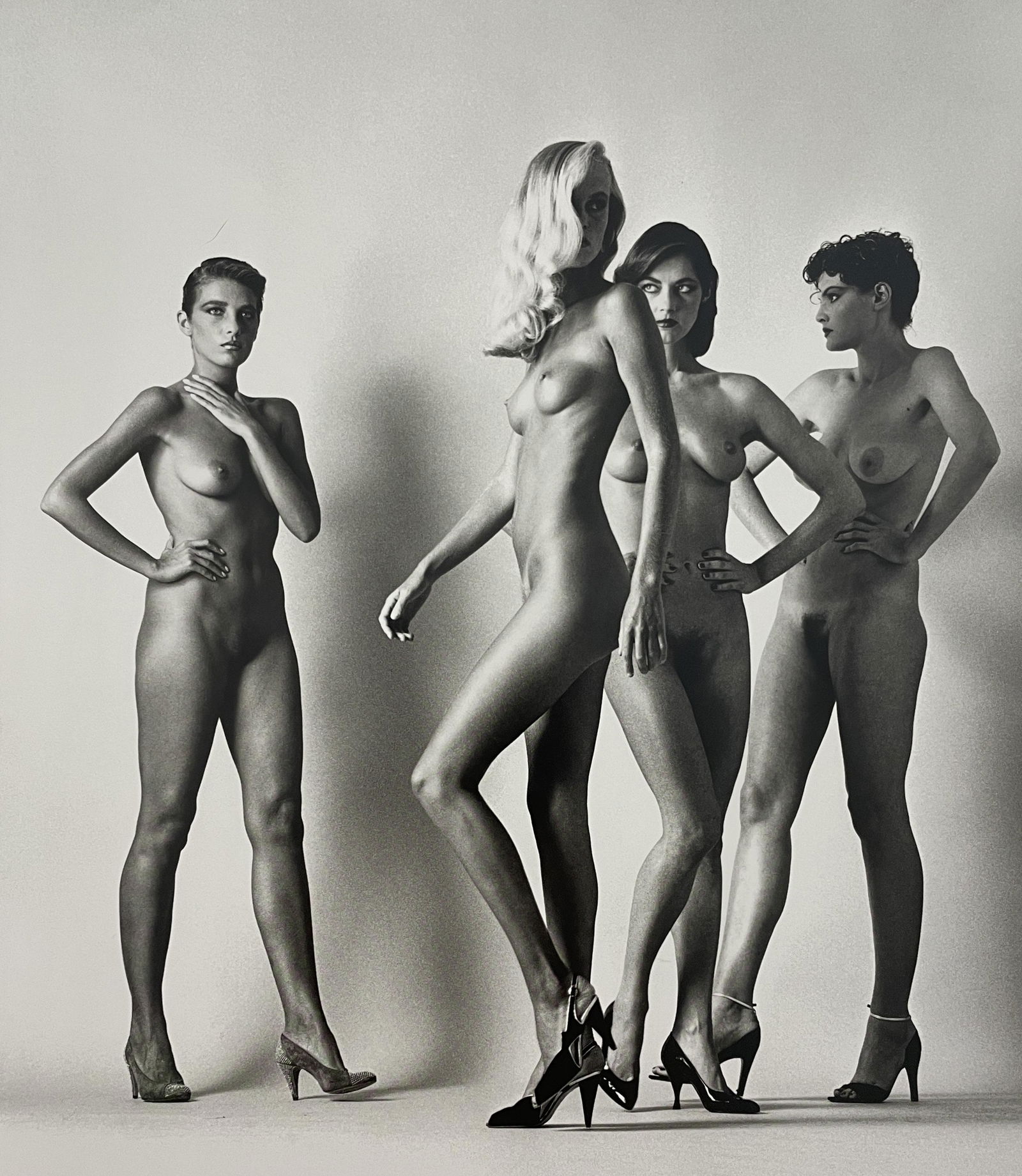 Helmut Newton - Walking Women, Paris, 1980 (1 of 1)