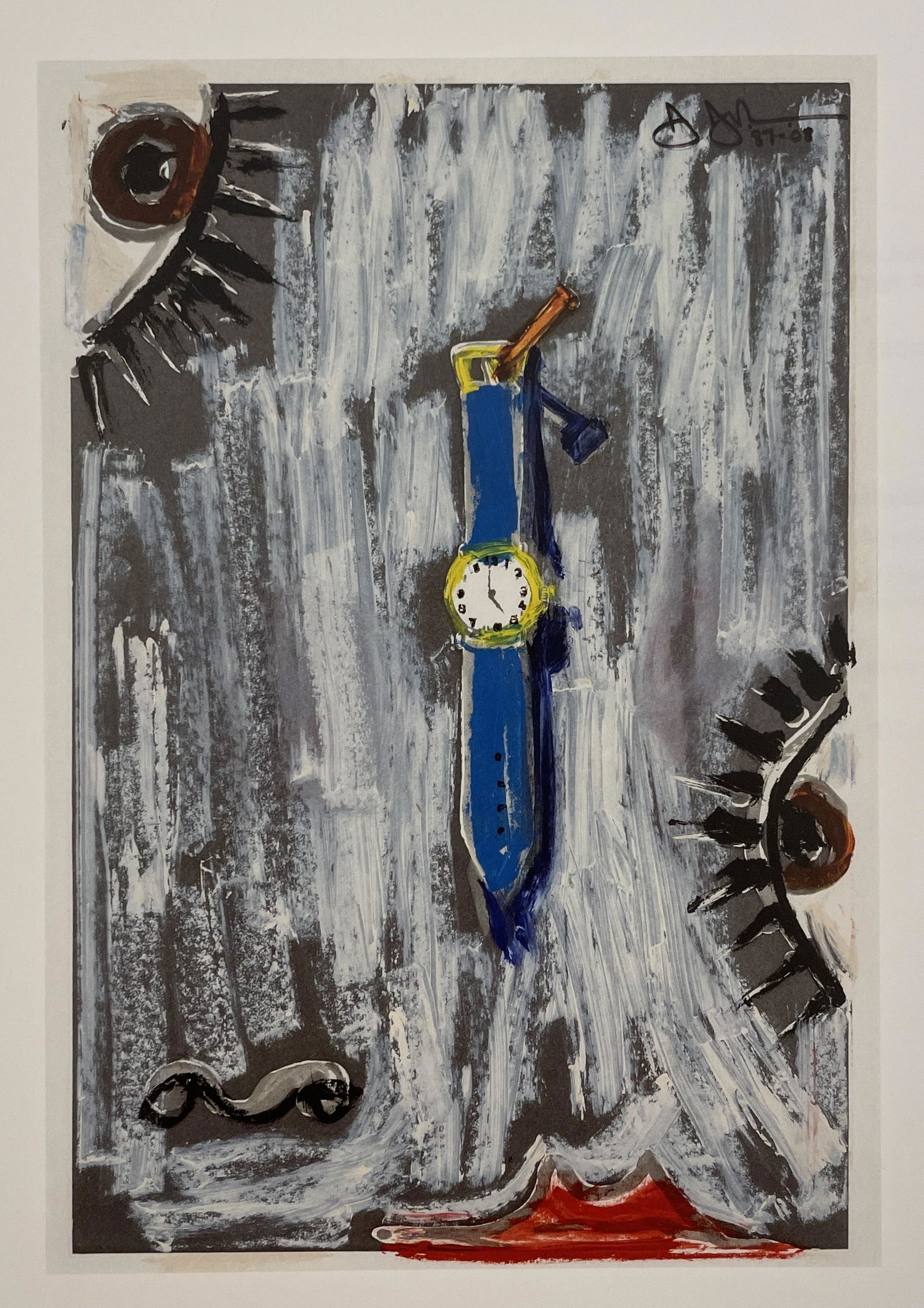 Jasper Johns - Untitled, 1987-2008 (1 of 3)