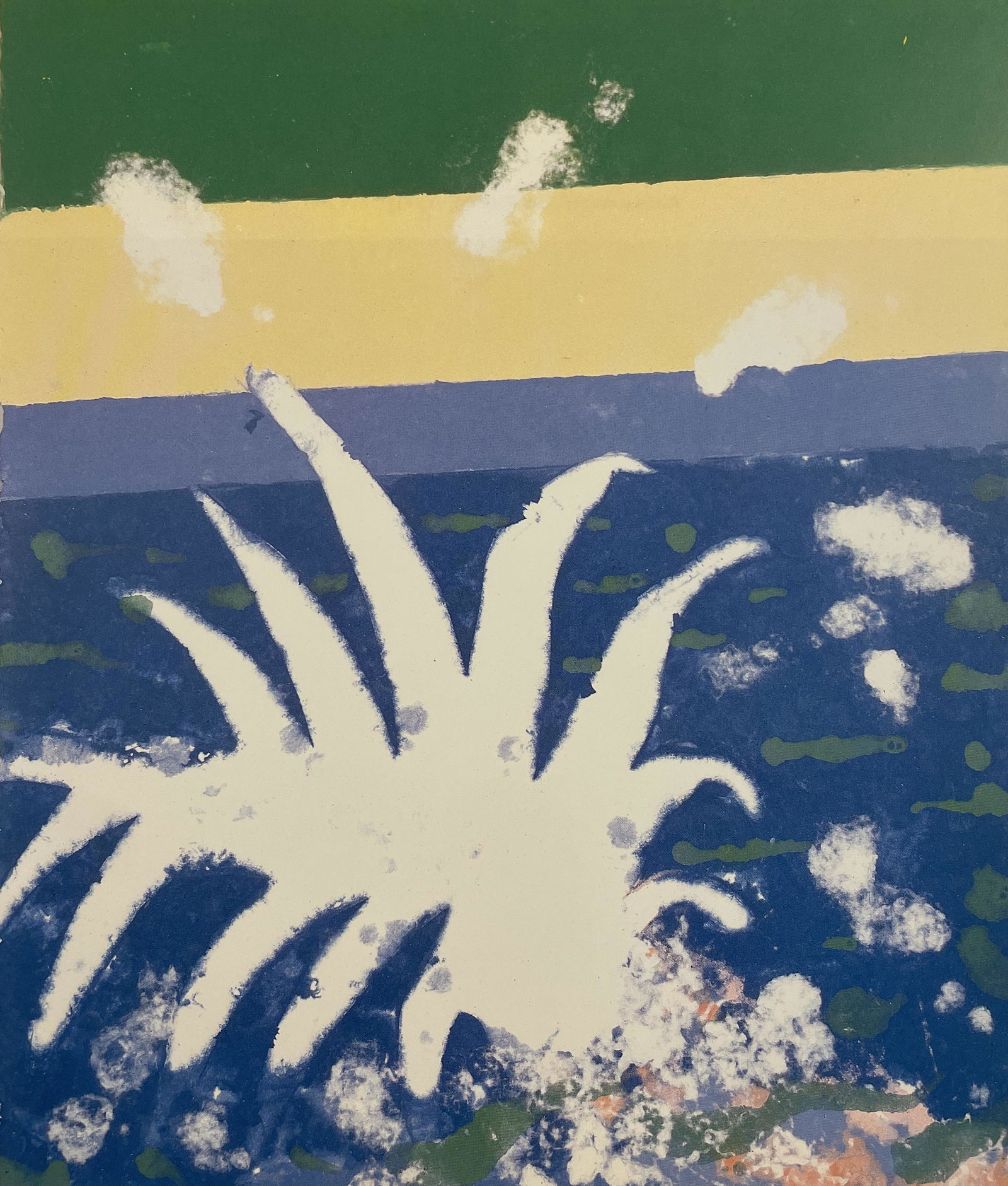 David Hockney - Detail of the splash from Le Plongeur (1 of 1)