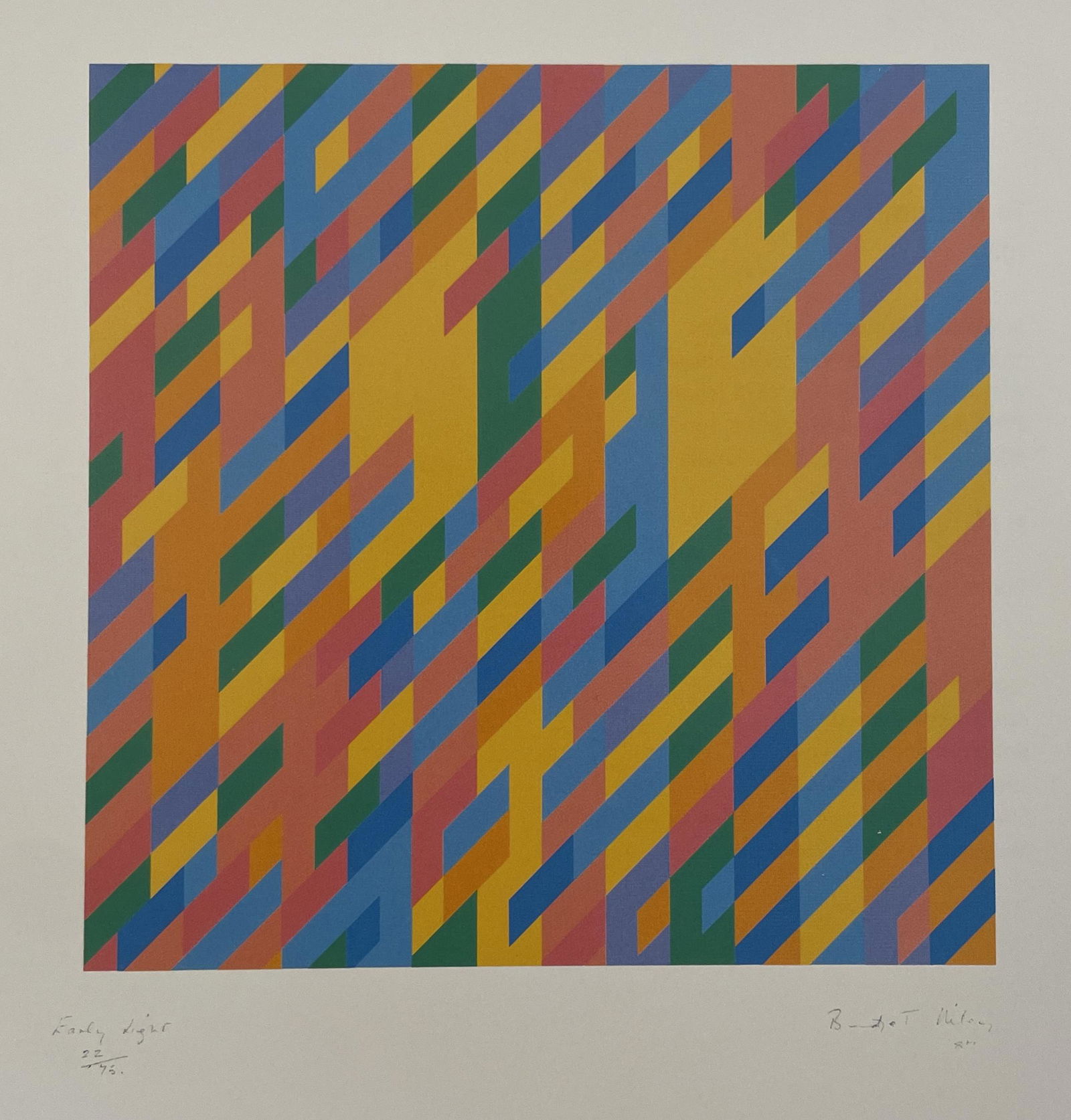 Bridget Riley - Early Light, 1987 (1 of 3)
