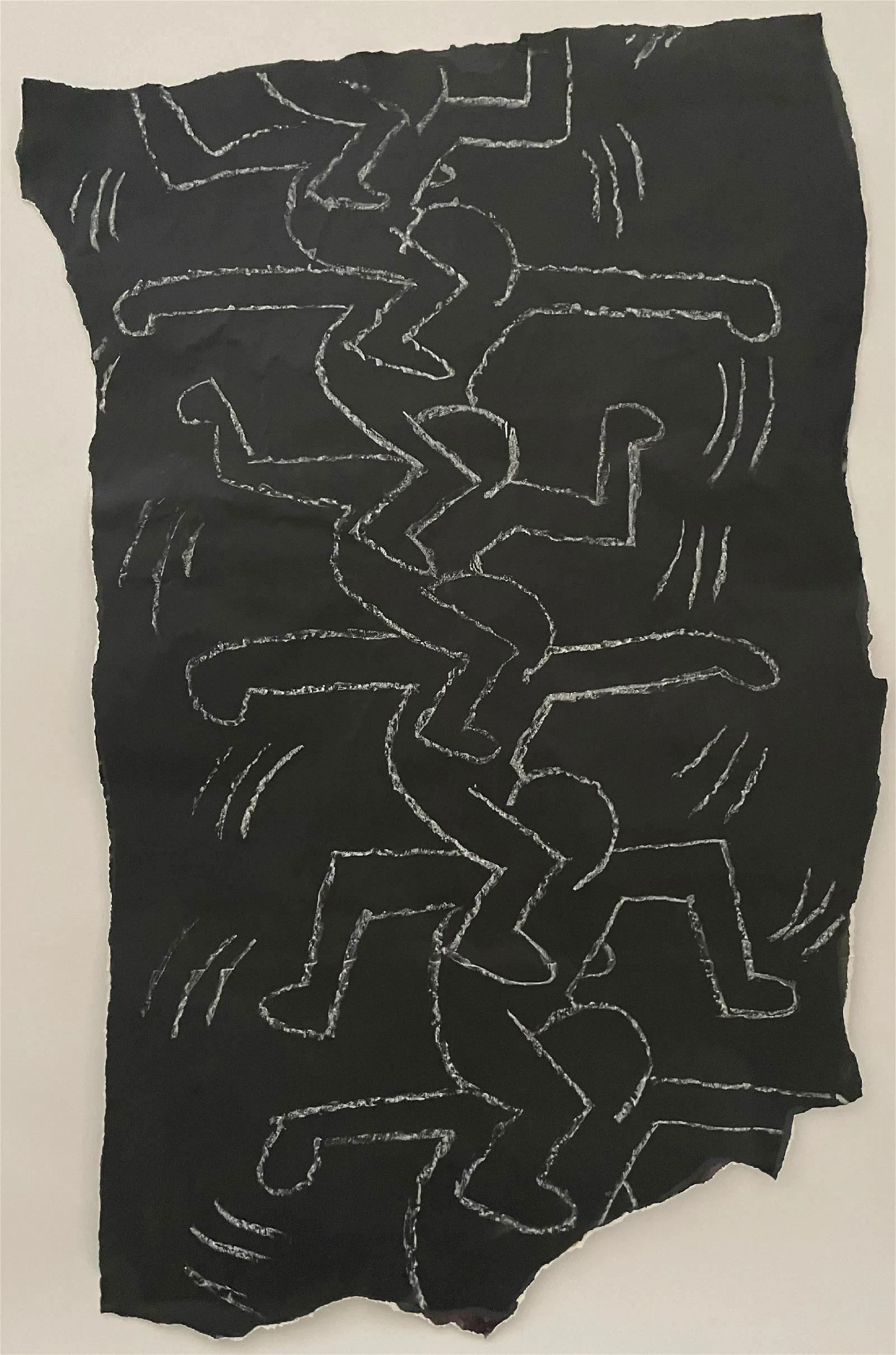 Keith Haring "Stacked" Subway Drawing (1 of 9)