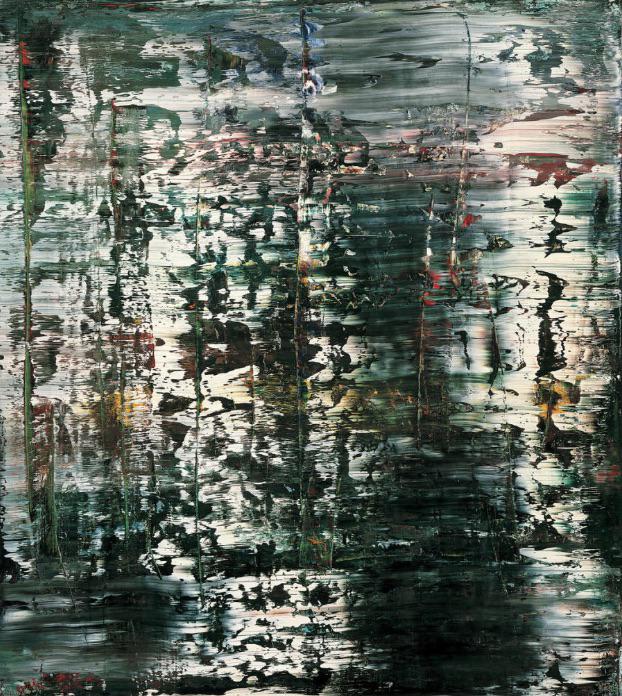 Gerhard Richter "Abstraktes Bild, 1990" Offset Lithograph (1 of 1)