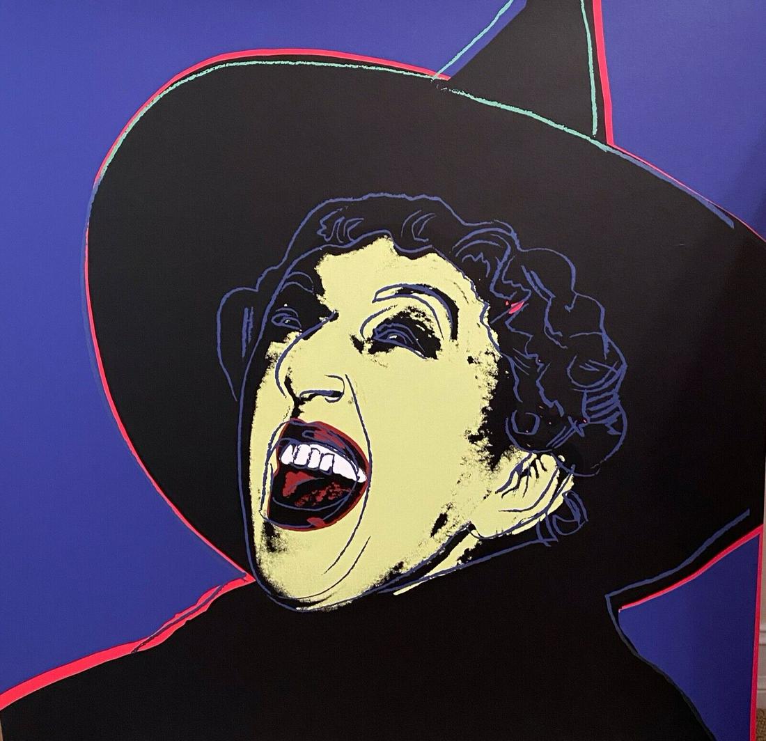 Andy Warhol - "The Witch, 1981; Diamond Dust from Myth Suite (1 of 3)