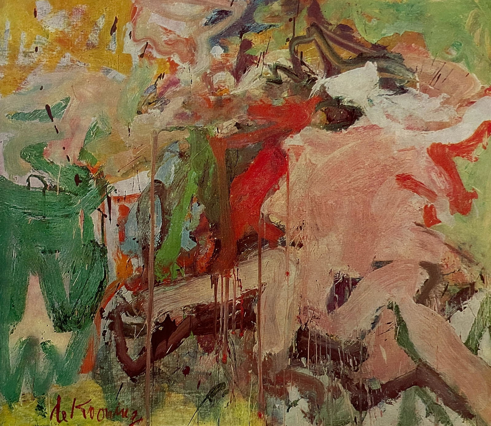 Willem De Kooning "Two Figures in a Landscape, 1967" Print (1 of 6)