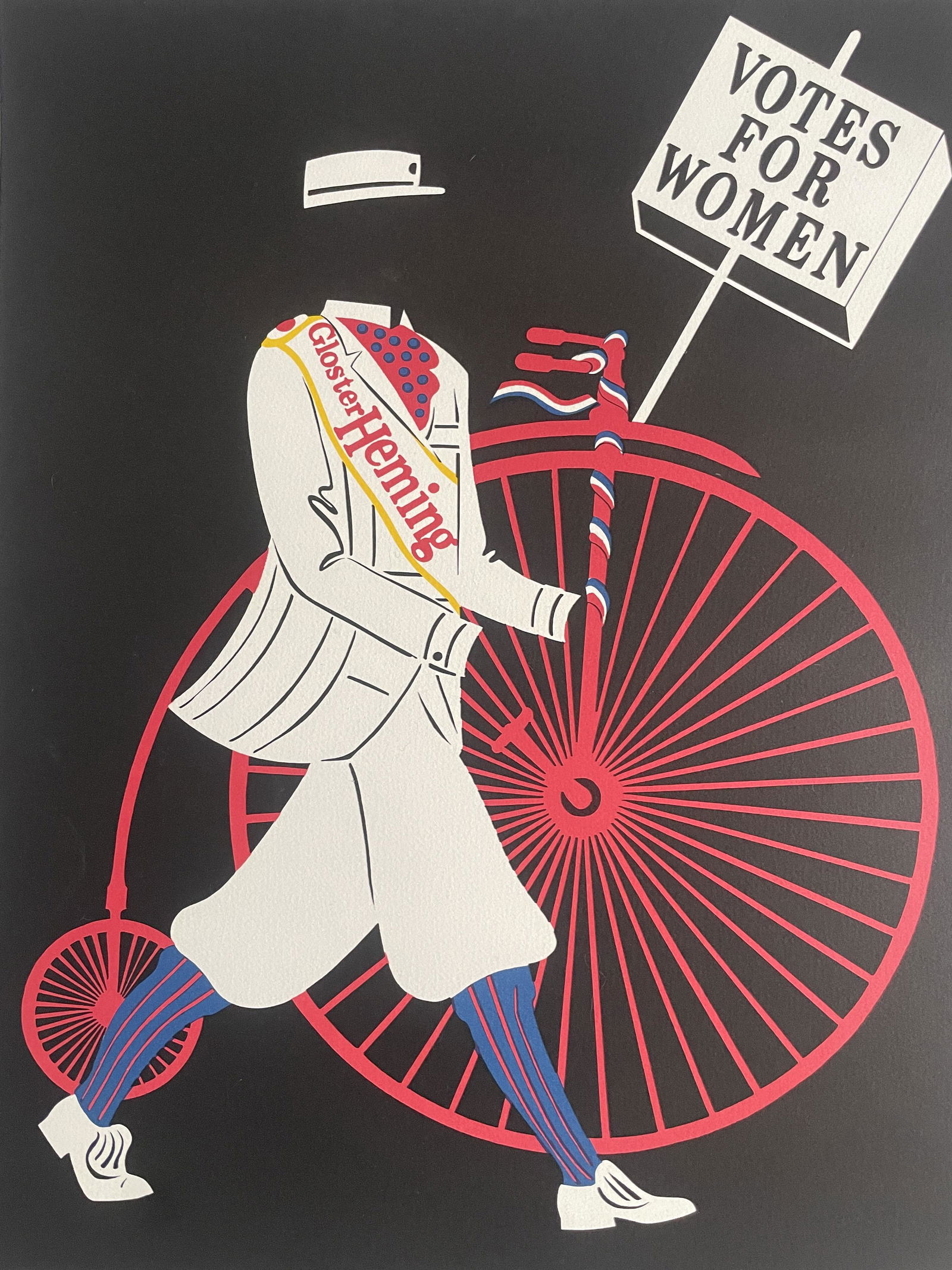 Robert Indiana "Votes for Women" Lithograph: Robert Indiana "Votes for Women" Lithograph. Measures 17.9 x 13.75 (image). Good condition. Verso is blank.