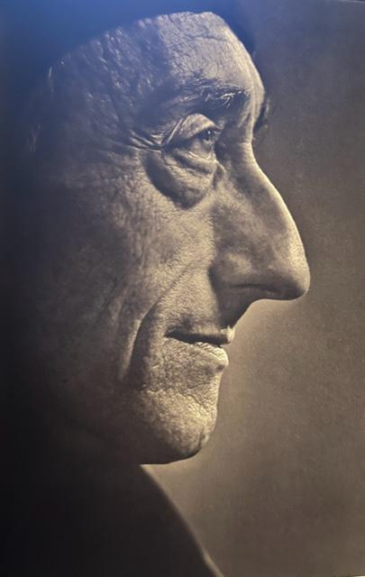 Yousuf Karsh "Jacques Cousteau, 1976" Print: Yousuf Karsh "Jacques Cousteau, 1976" Print. Measures 12.1 x 9. Mounted to Archival Quality Paper. Verso is blank. Printed circa 1970's.