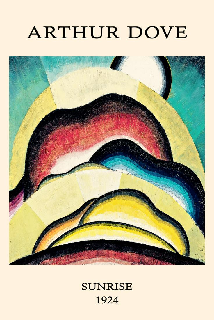 Arthur Dove "Sunrise, 1924" Print (1 of 1)