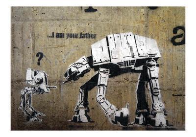 Banksy "Father" Offset Lithograph (1 of 1)