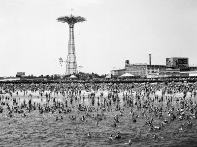 Margaret Bourke-White "Coney Island Beach" Print (1 of 1)