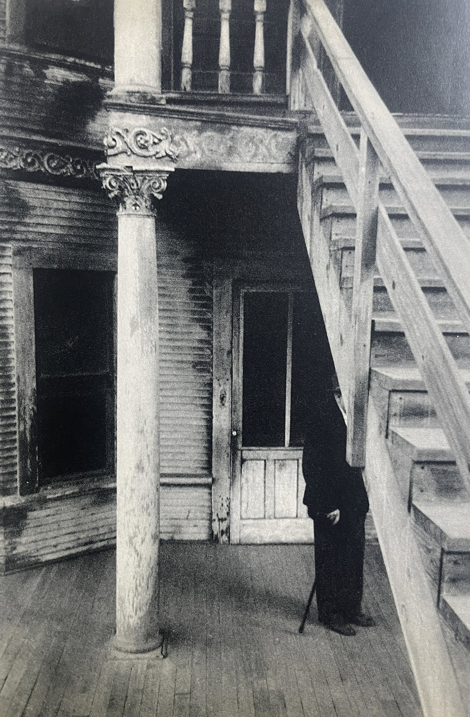Robert Frank "Rooming House, Bunker Hill, Los Angeles" Print: Robert Frank (1924-2019) was a Swiss-American photographer and filmmaker who is widely regarded as one of the most important and influential photographers of the 20th century. He is best known for his