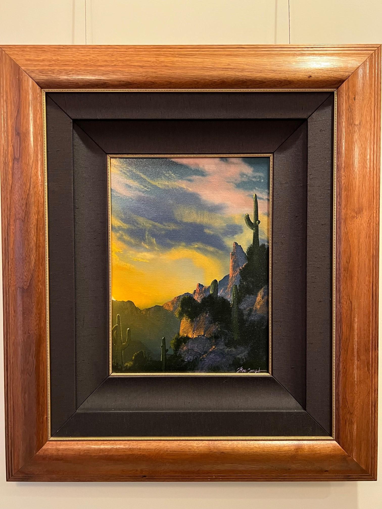 Dale TerBush - "The Southwest Glows in Shadows" - Framed Original Acrylic Painting on Canvas (1 of 3)