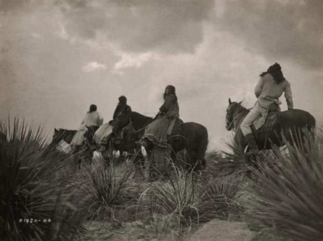 Edward Curtis "Before the Storm, Apache, 1906" Print (1 of 1)