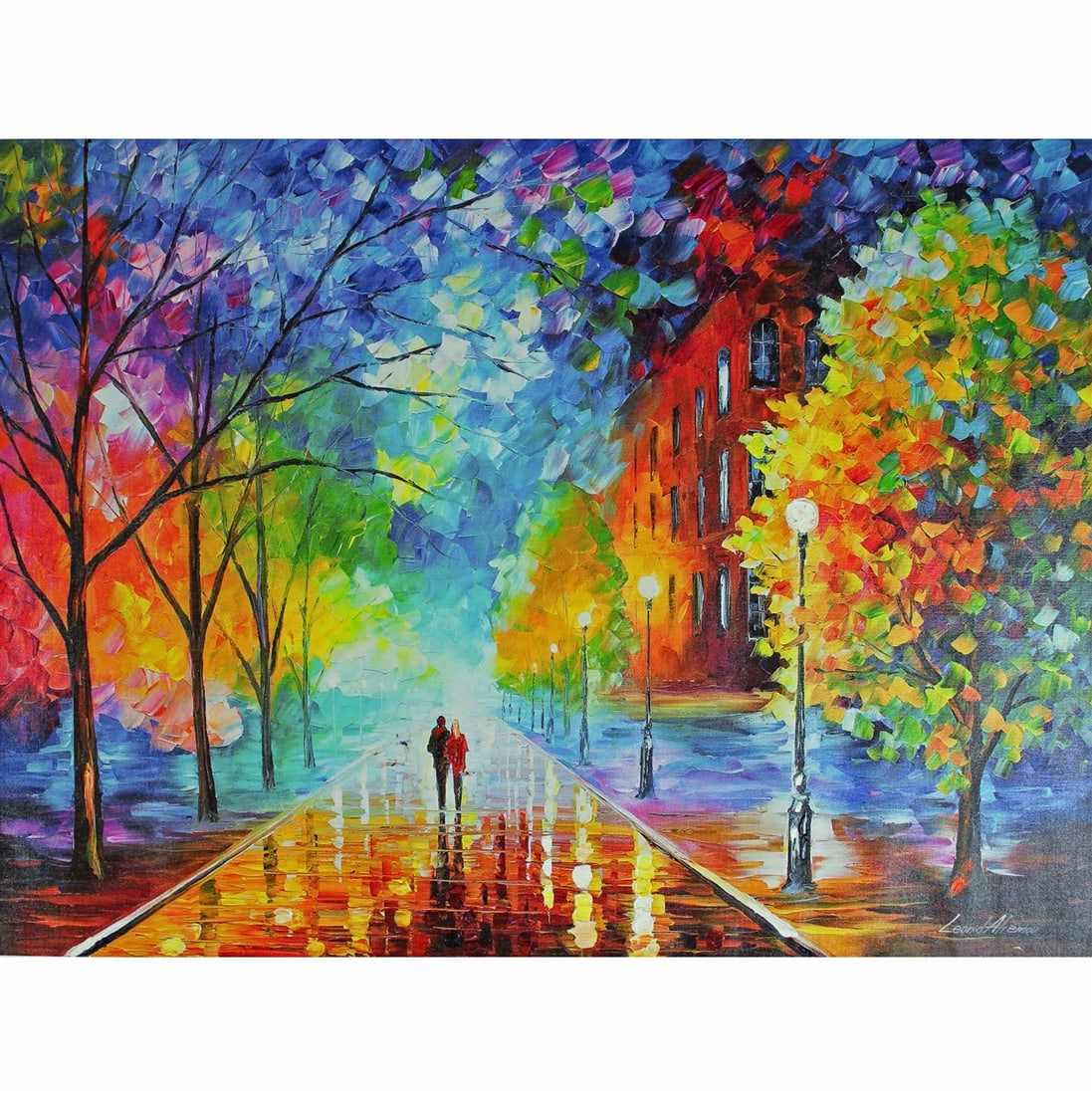 Leonid Afremov - Freshness of Cold - Limited Edition, Hand Embellished Giclee on Canvas (1 of 1)