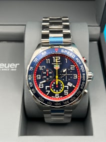 TAG Heuer Formula 1 Chronograph Quartz Watch Red Bull Racing - Complete Set New In Box - Model #CAZ1
