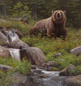 Kyle Sims - Huckleberry Heaven - Limited Edition Giclee on Canvas
