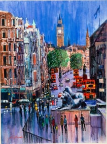 Kerry Hallam - "Trafalger Square" - Original