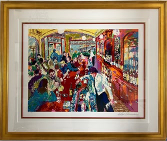 LeRoy Neiman - "Buena Vista Bar" - Limited Edition Serigraph on Paper