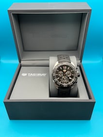 New Tag Heuer Formula 1 Quartz Chronograph Black Men's Watch CAZ1010.FT8024 - New In Box