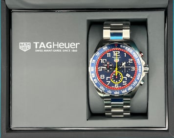 TAG Heuer Formula 1 Chronograph Quartz Watch Red Bull Racing - Model #CAZ101AL.BA0842 - New in Box