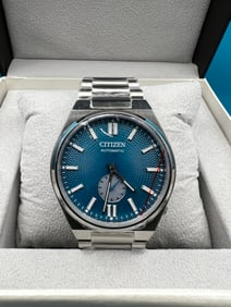 Citizen Tsuyosa Small Second Blue Dial - Model #: NK5010-51L - New In Box