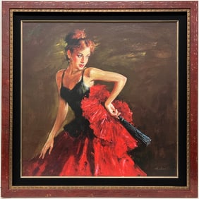 Andrew Astroshenko - "Enchantress" - Hand Embelished Giclee on Canvas