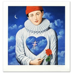 Rafal Olbinski - "Explicit Introspection" - Limited Edition Lithograph on Paper