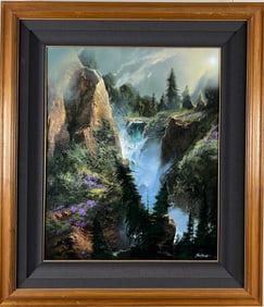 Dale Terbush - "When Love Calls Your Name" - Framed, Original Acrylic Painting on Canvas