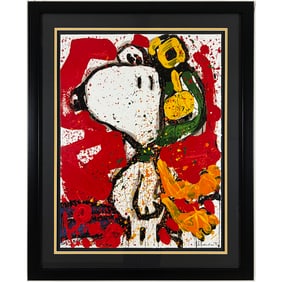 Tom Everhart - "To Remember" - Framed, Limited Edition Lithograph on Paper