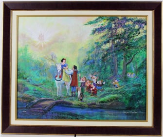 Harrison Ellenshaw - Someday My Prince Will Come - Framed Limited Edition Giclee on Canvas