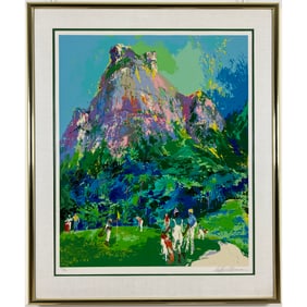 LeRoy Neiman - "International Golf Foursome" - Limited Edition Serigraph on Paper