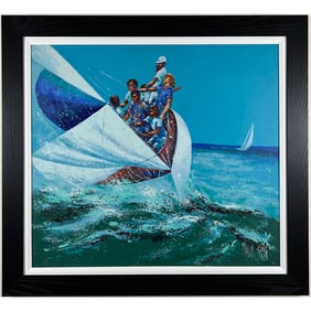 Mark King - "Sailing" - Original Oil on Canvas