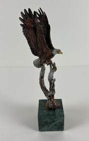 Outpost by Kitty Cantrell Legends Sculpture – Limited Edition Bronze Wildlife Art