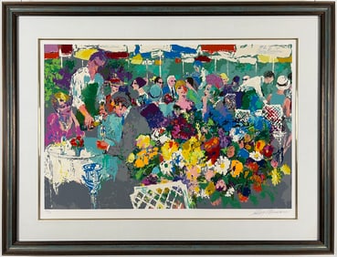 LeRoy Neiman - Bistro Gardens - Framed Limited Edition Print