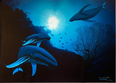WYLAND - Whale Vision - Limited Edition Giclee on Canvas