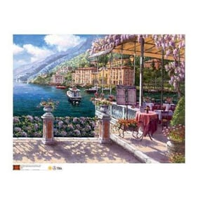 Sam Park - "La Terrazza Beuagio" - Limited Edition Giclee on Canvas