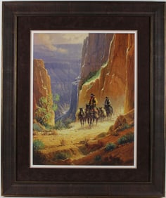 G. Harvey - Corridor of Time - Framed Limited Edition Lithograph on Paper