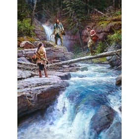 Martin Grelle - "Where waters run Cold" - Limited Edition Giclee on Canvas