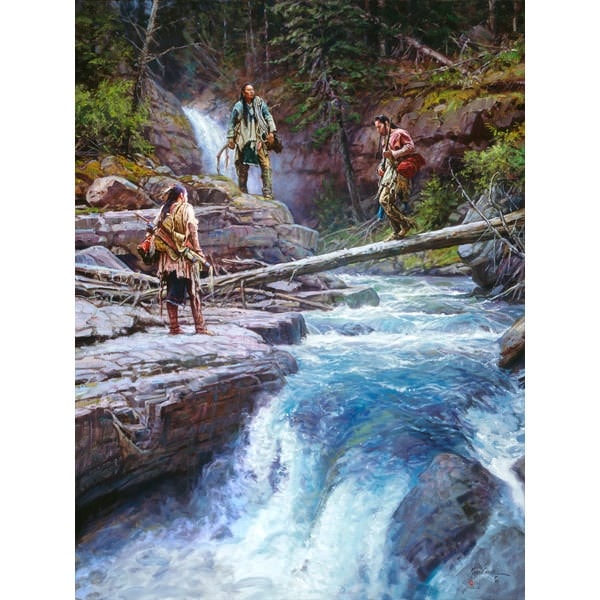 Martin Grelle - "Where waters run Cold" - Limited Edition Giclee on Canvas (1 of 2)