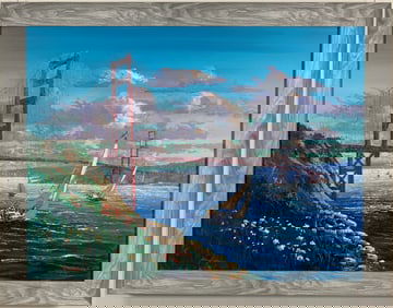 Kerry Hallam - "Golden Gate Bridge" - Original