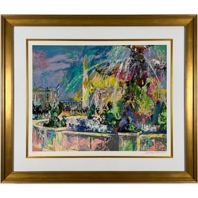 LeRoy Neiman - "Place de la Concorde" - Limited Edition Serigraph on Paper