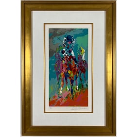 LeRoy Neiman - "Secretariat II" - Limeted Edition Serigraph on Paper